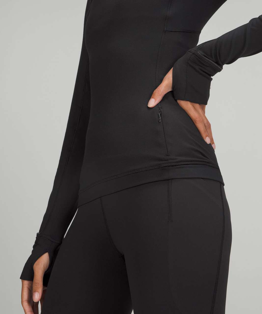 Lululemon Its Rulu Run Long Sleeve Shirt - Black (First Release)