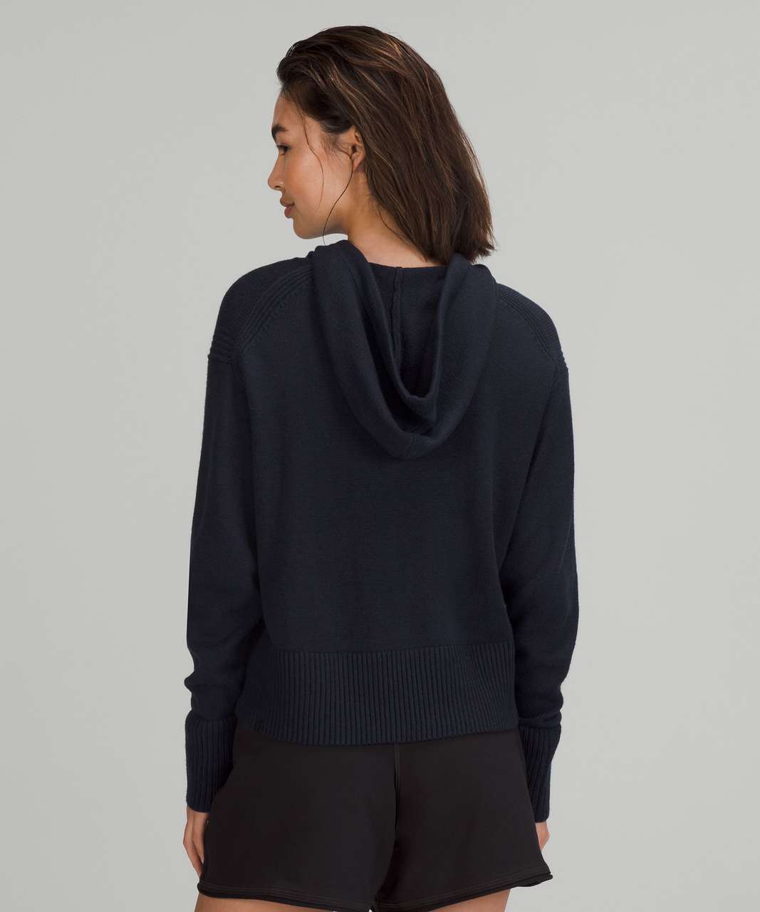 Reversible Double-Knit Zip-Up Sweater