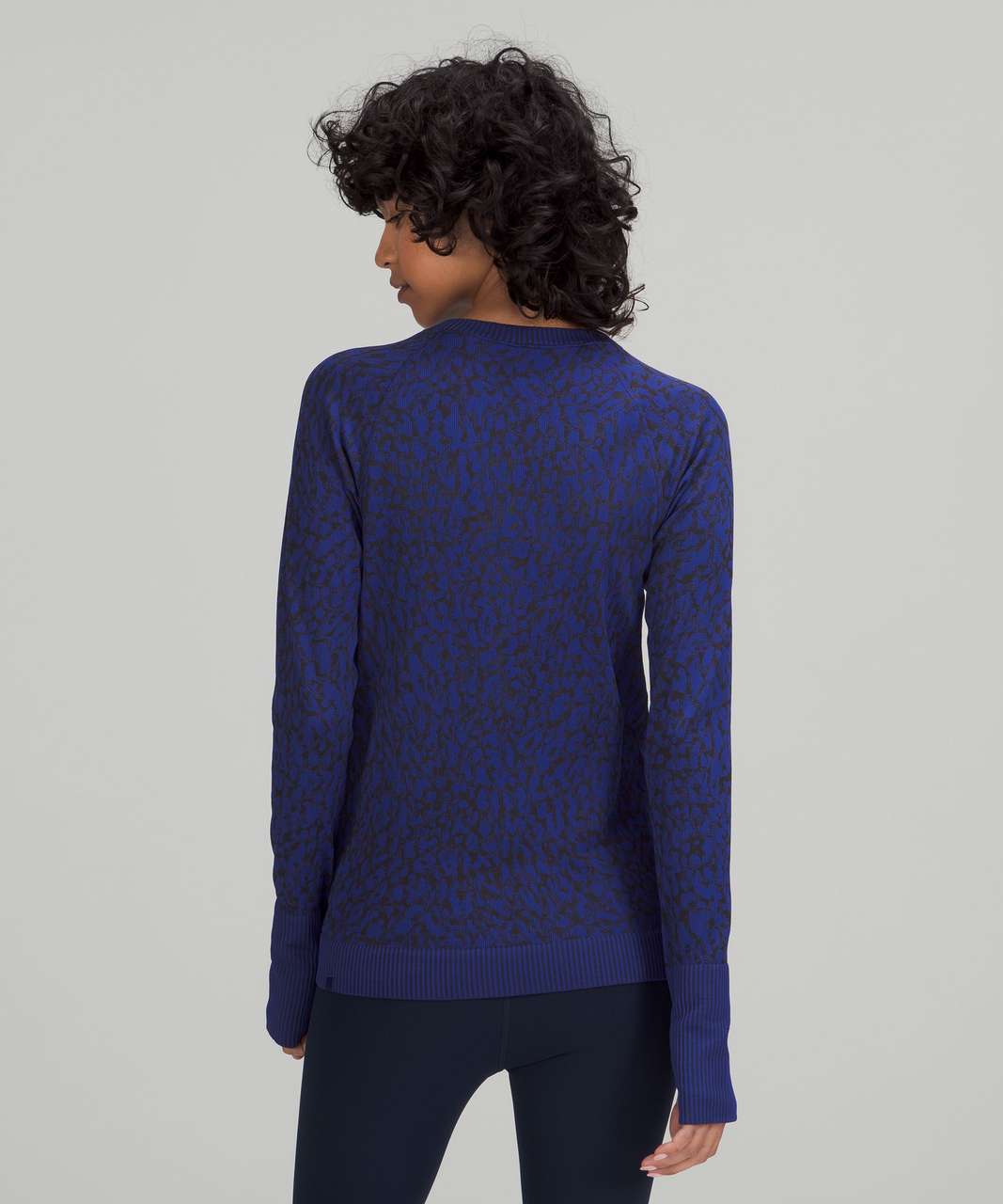 Lululemon Rest Less Pullover - Particolour Larkspur / Black