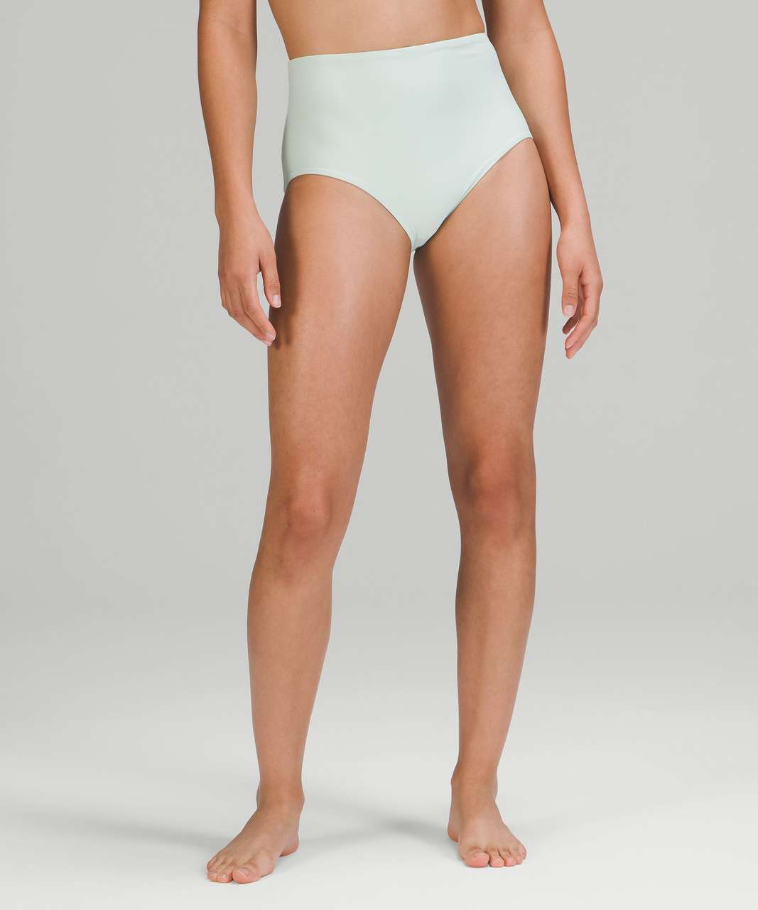 Lululemon Waterside High-Waist Swim Bottom *Medium Bum Coverage - Delicate Mint