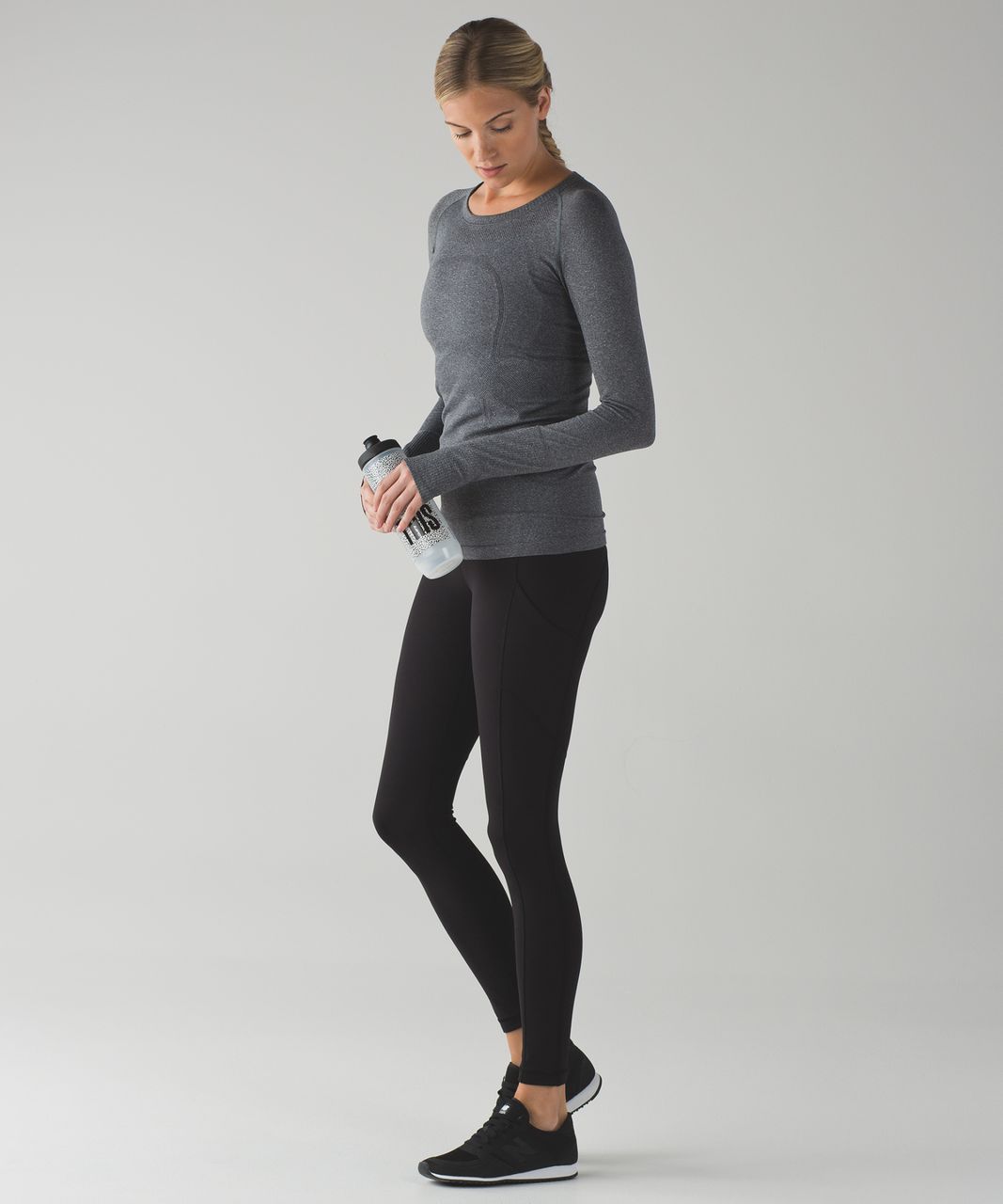 Lululemon Speed Tight IV (Brushed) - Black / Sequin Dot Black