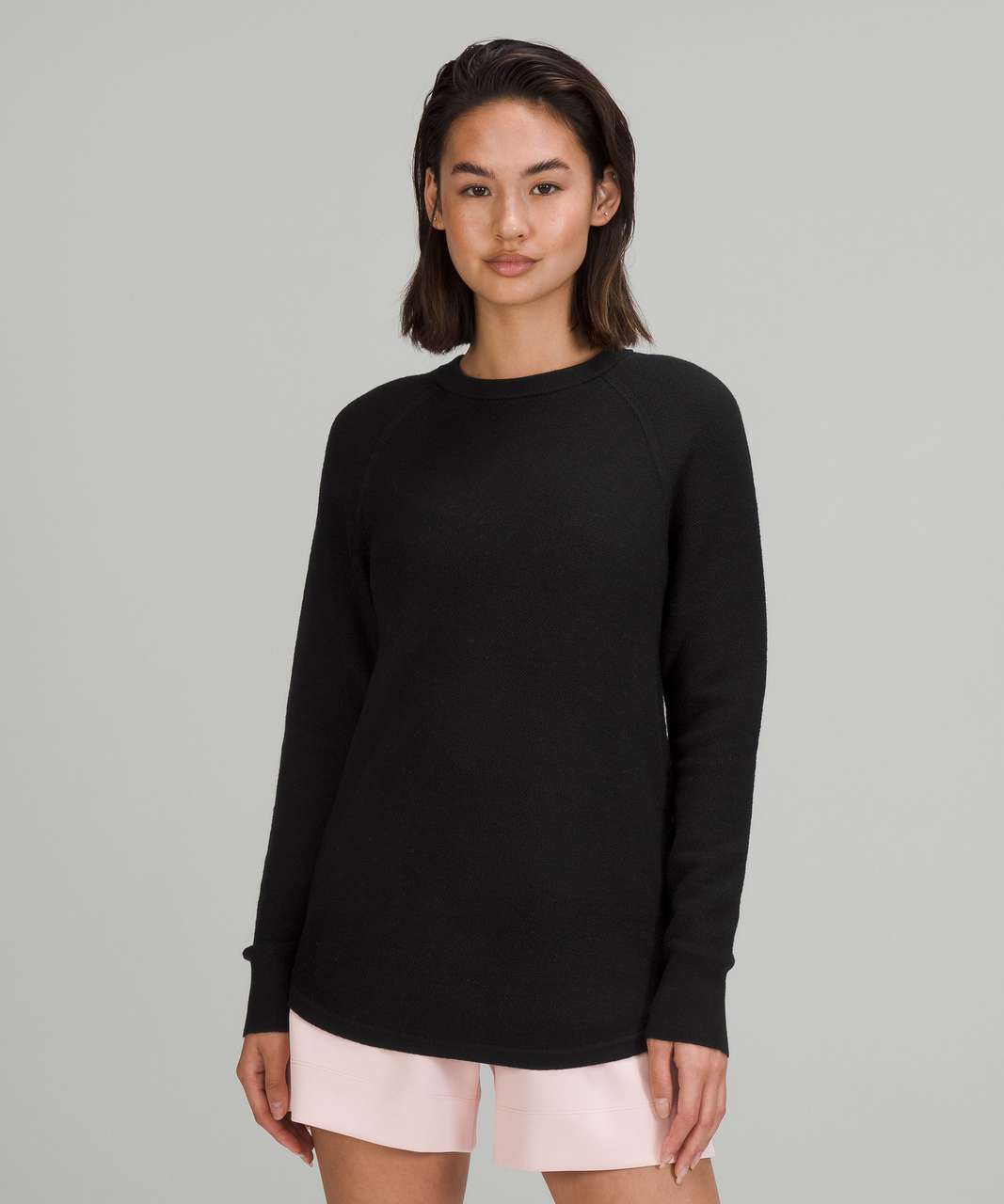 Lululemon Merino Wool Honeycomb Sweater - Black