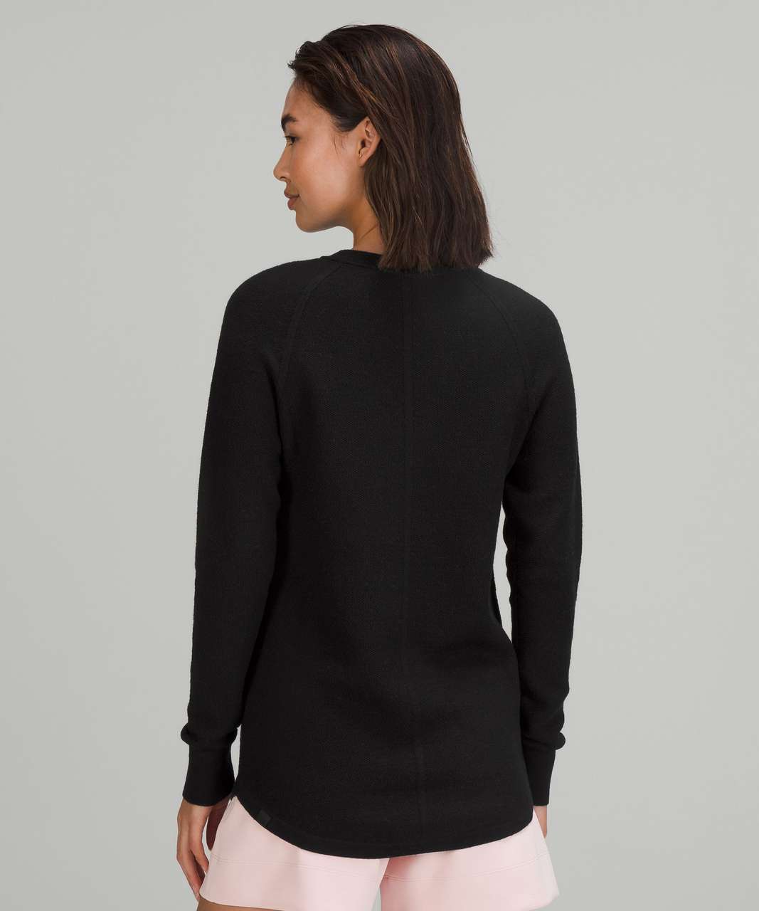 Lululemon Merino Wool Honeycomb Sweater - Black