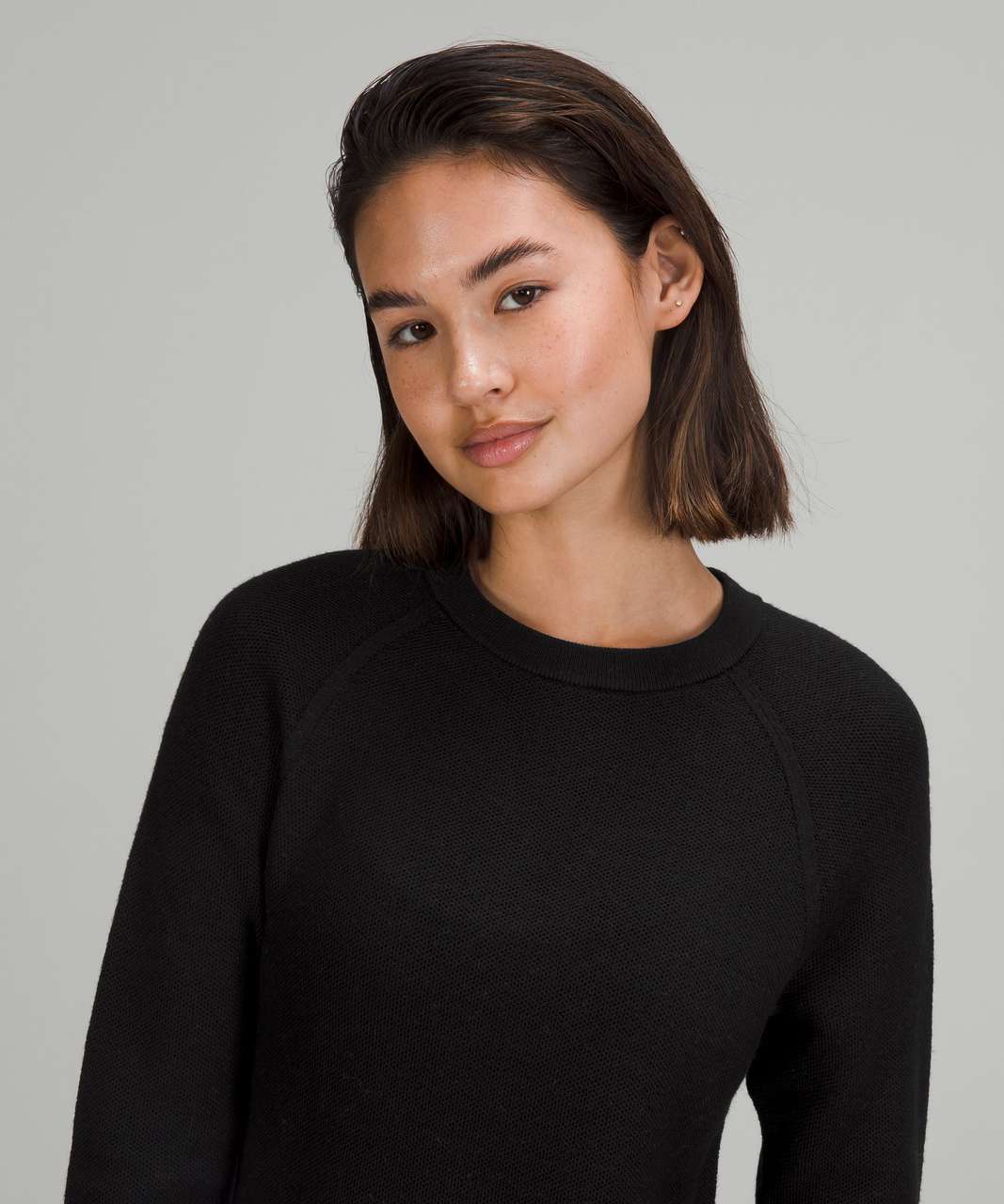 Lululemon Merino Wool Honeycomb Sweater - Black