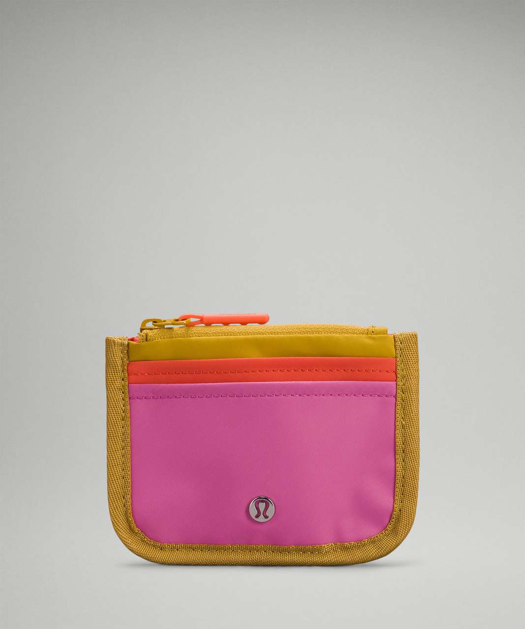 Lululemon True Identity Card Case - Pink Blossom / Warm Coral / Parachute