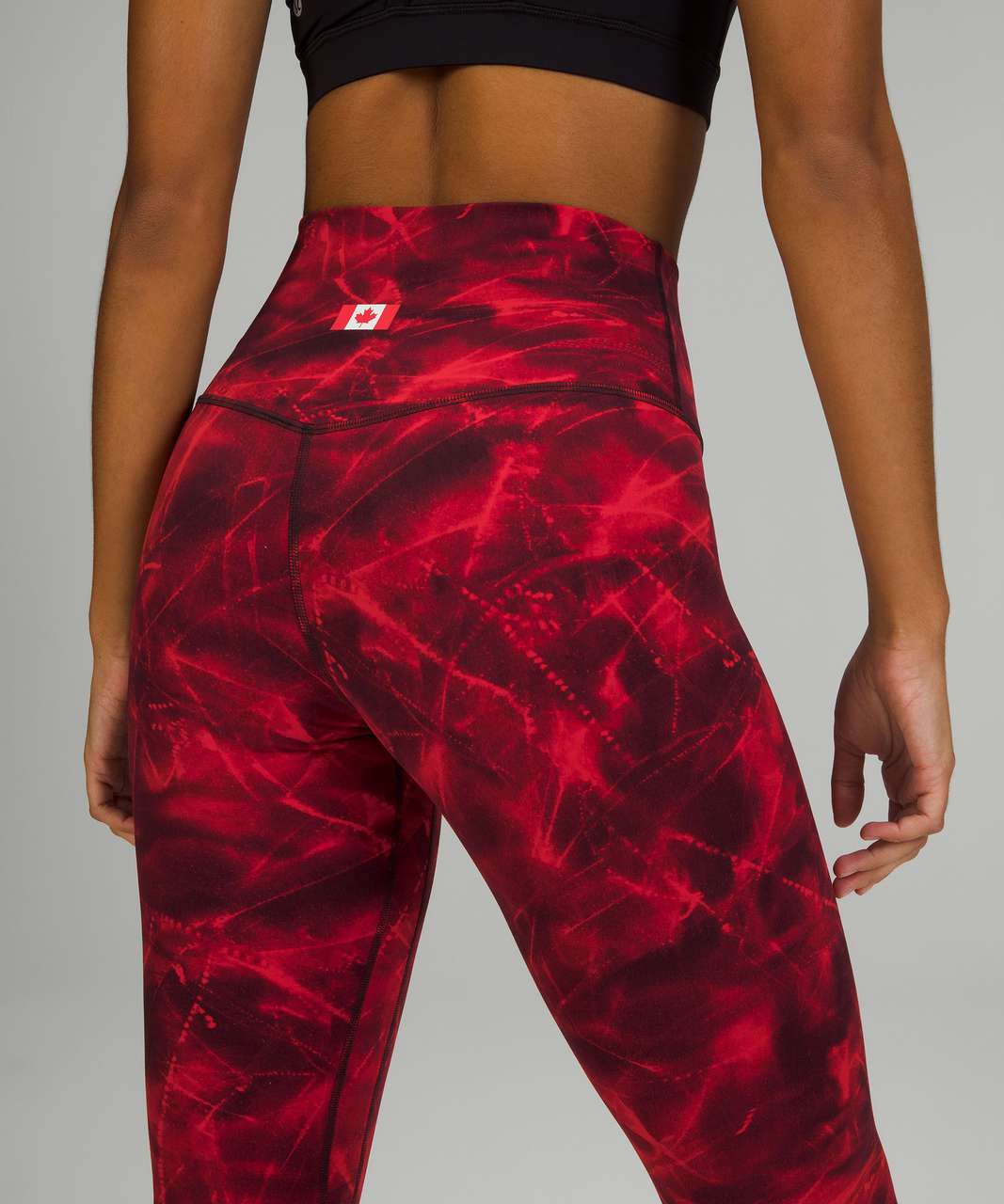 Lululemon Align High-Rise Pant 28" - Metamorphic Glow Red Multi