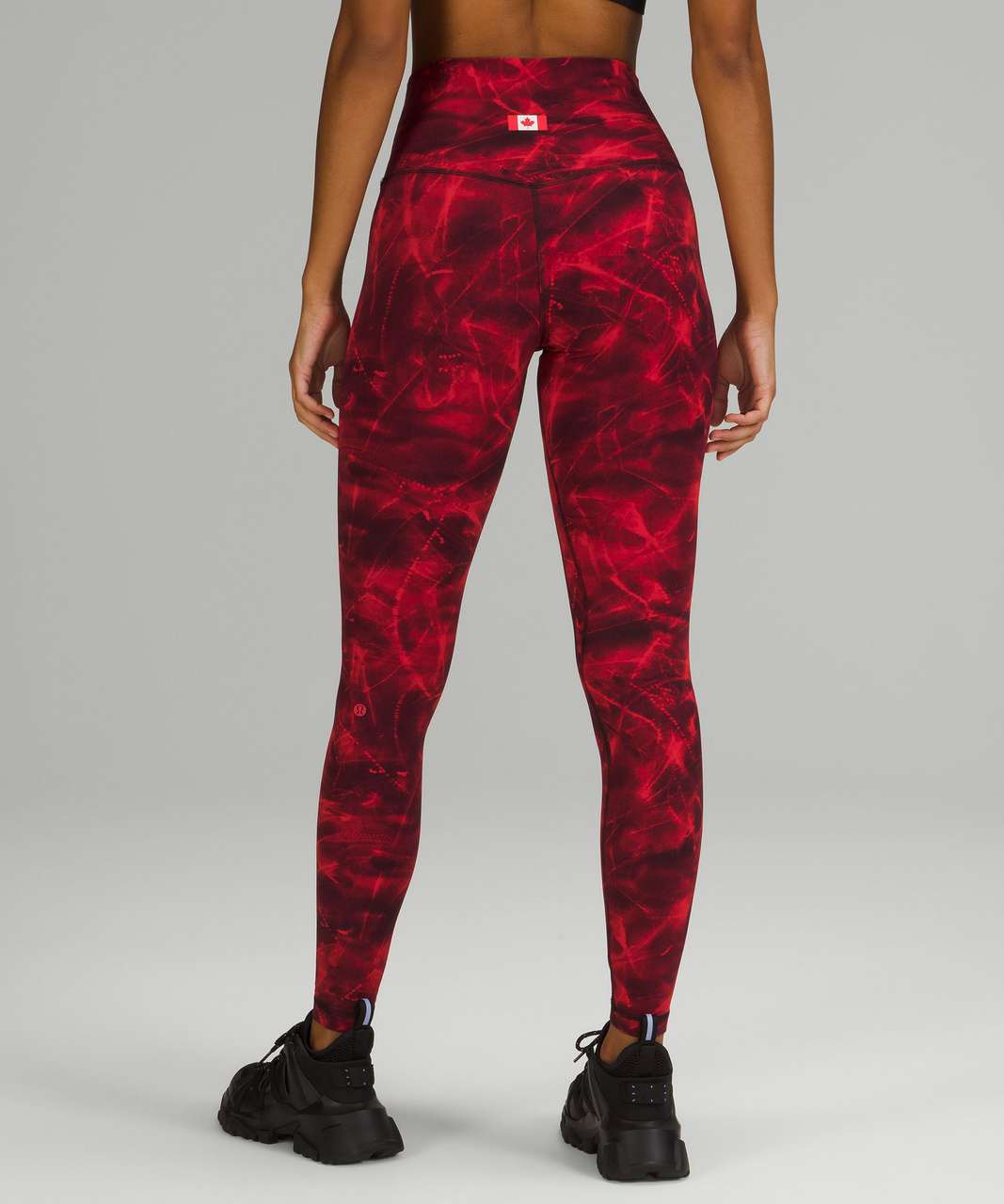 Lululemon Align High-Rise Pant 28 - Metamorphic Glow Red Multi