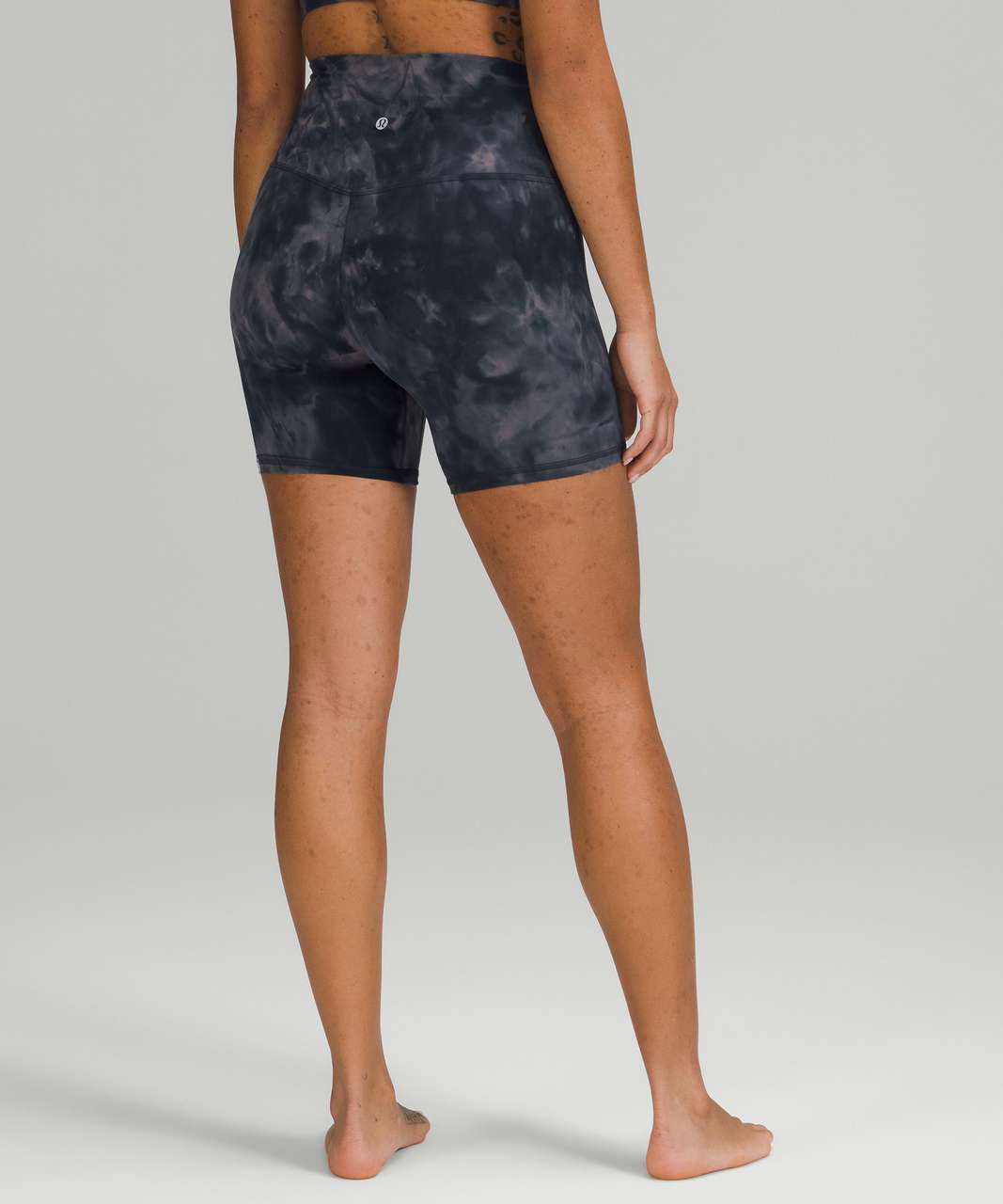 Lululemon Align Ribbed High-Rise Short 6 *Shine - Black - lulu fanatics