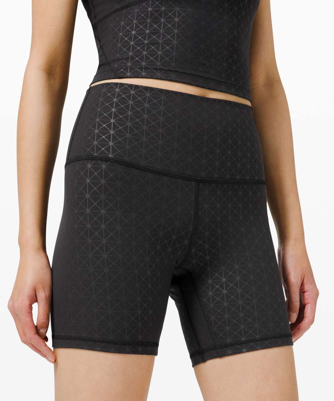 NEW LULULEMON Align HR Short 6 4 6 8 12 Formulate Emboss Black