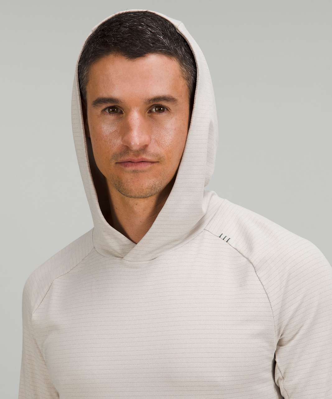 Lululemon Drysense Training Hoodie - Heathered Raw Linen - lulu fanatics