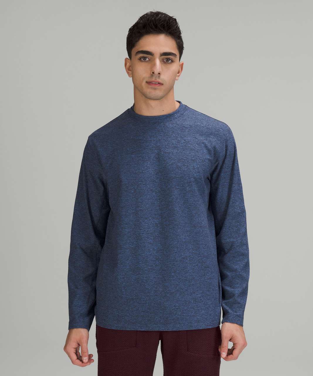 Lululemon Cinch It Long Sleeve - Mineral Blue - lulu fanatics