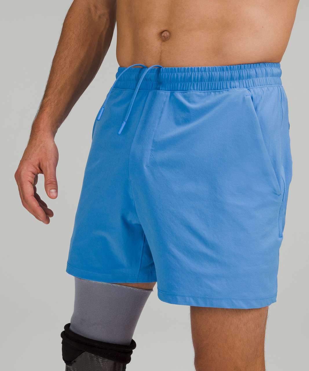 Lululemon Pace Breaker Linerless Short 5" - Blue Nile