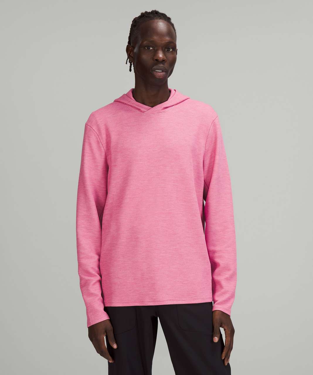 Lululemon Shift Stitch Hoodie - Heathered Pink Blossom