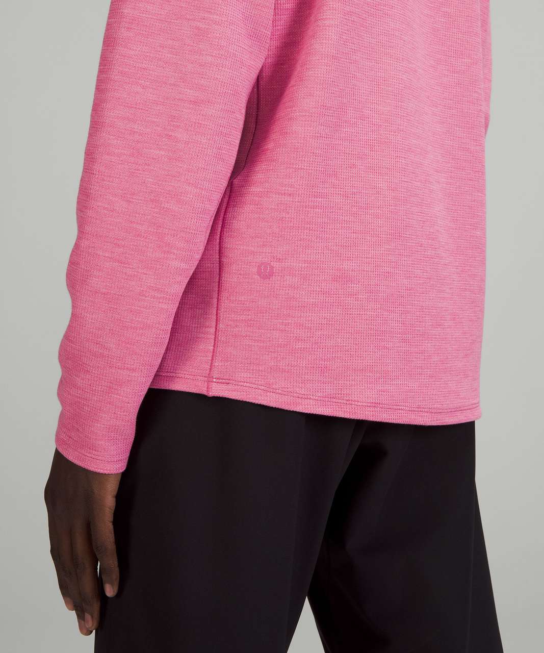 Lululemon Shift Stitch Hoodie - Heathered Pink Blossom - lulu fanatics