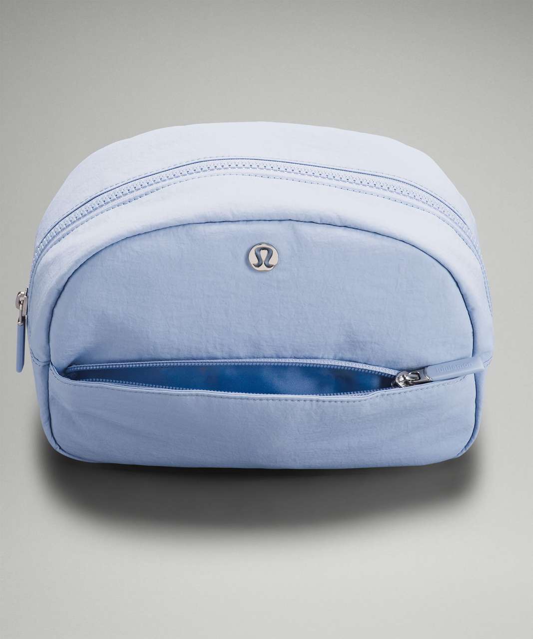 Lululemon Double-Zip Pouch - Blue Linen