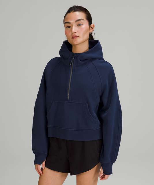 NWT Lululemon Oversized Scuba Hoodie Half Zip Size L/XL Trench TRNH