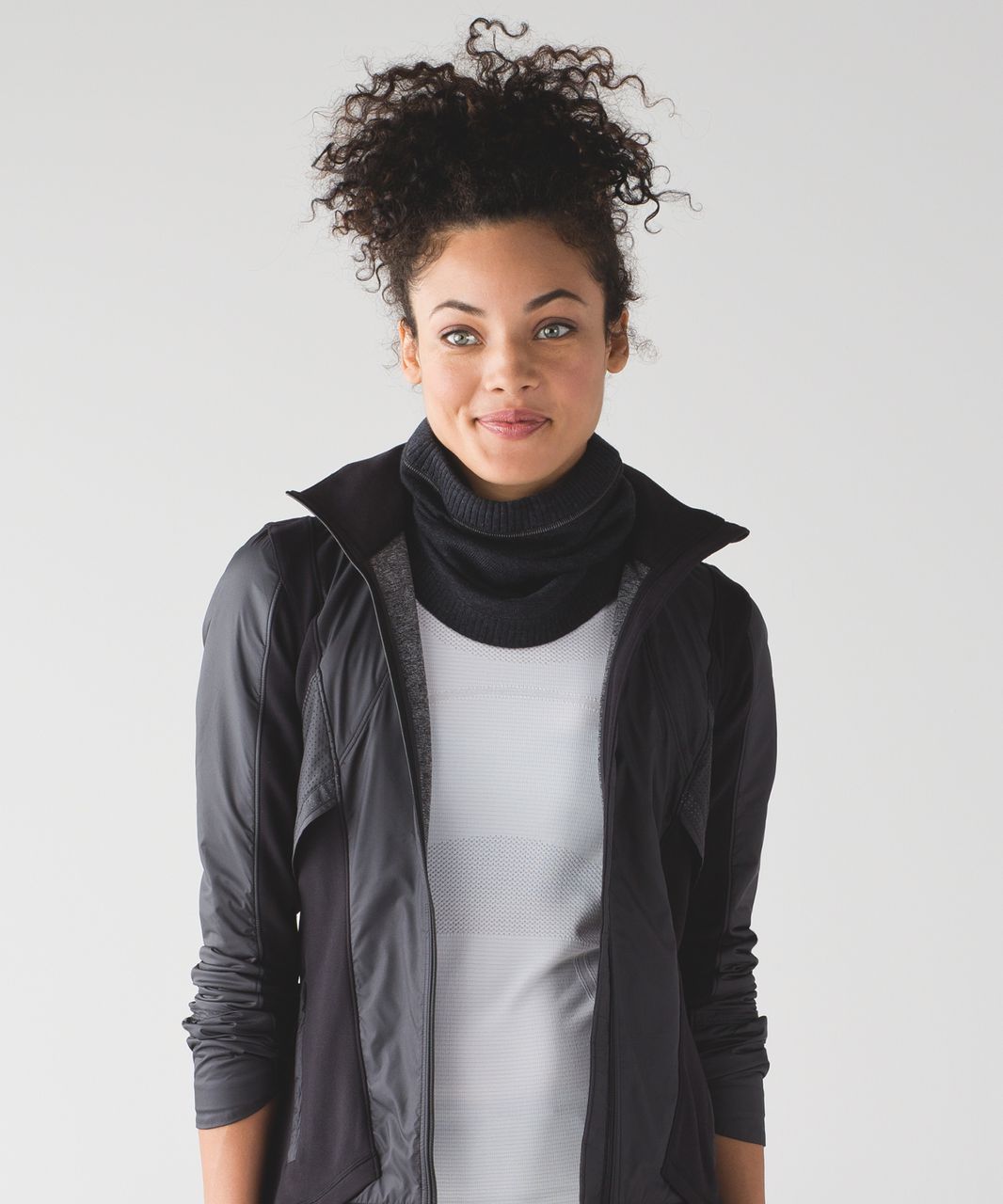 Lululemon Runderland Neck Warmer - Heathered Black