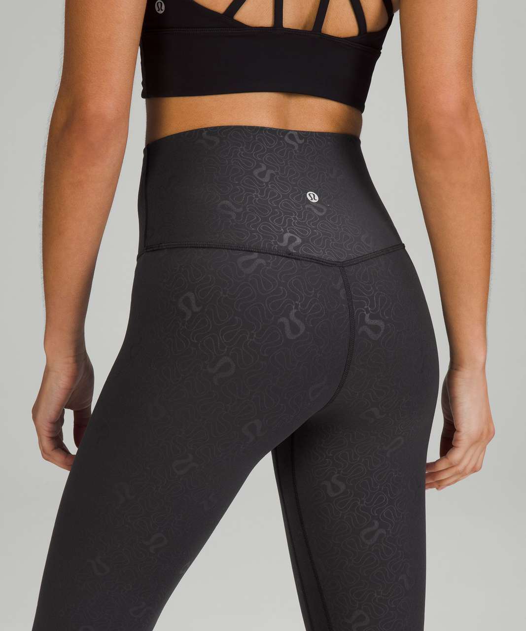 Lululemon Align HR Pant 25” *Nulu Size 12 Yogo Emboss Black - $75 - From  Angela