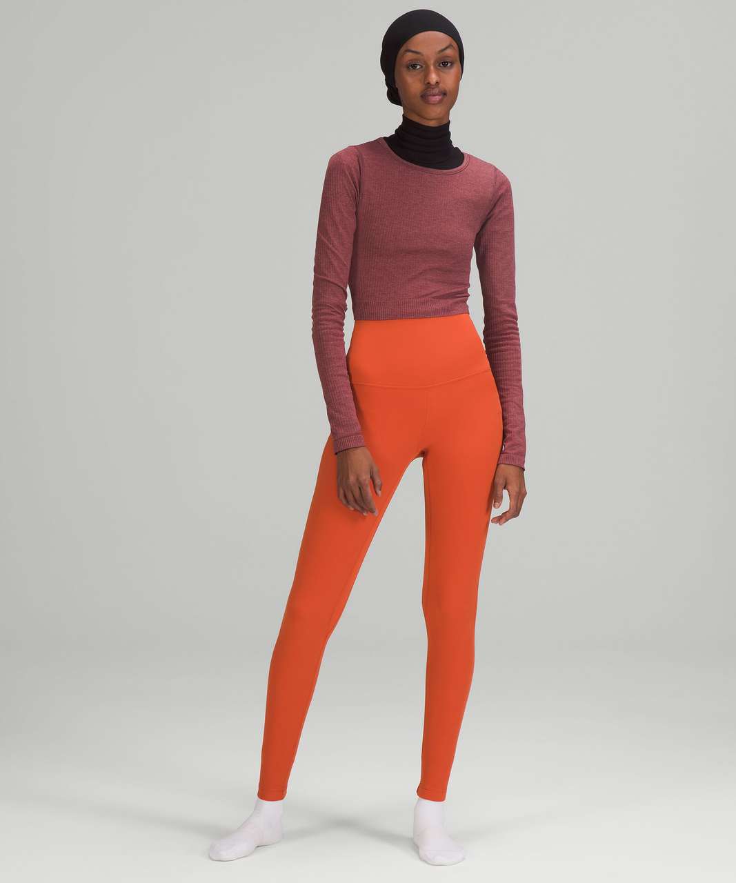 lululemon athletica, Pants & Jumpsuits, Lululemon Align Leggings Orange 2