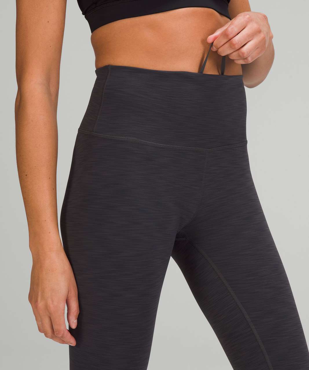 Lululemon Wunder Train High-Rise Tight 28" - Heathered Graphite Grey