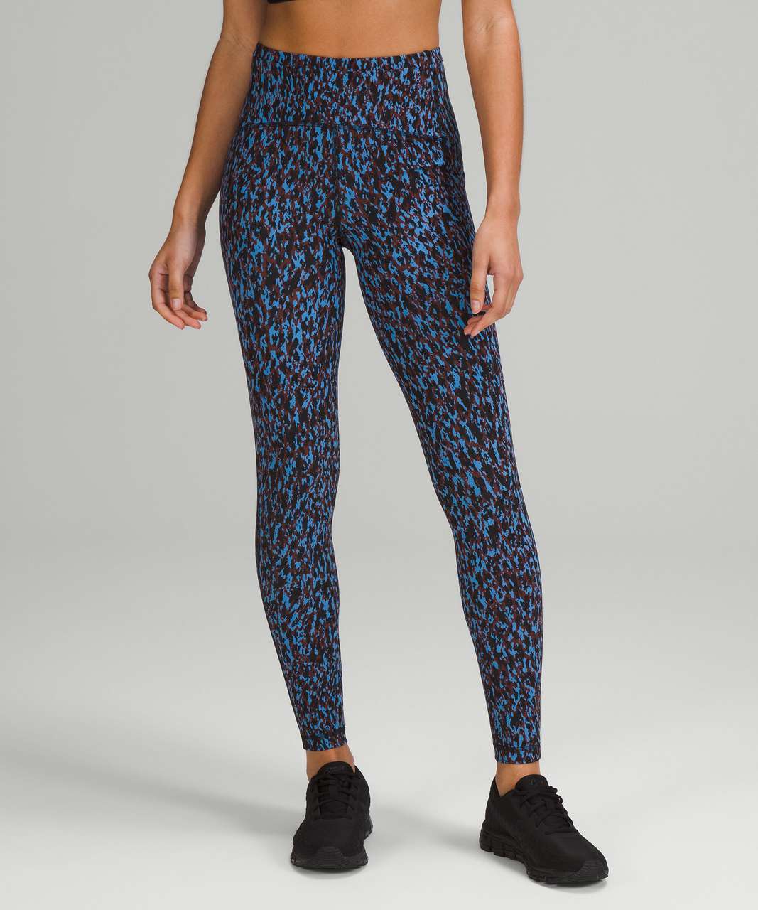 Lululemon Swift Speed High-Rise Tight 28" - Leopard Camo Blue Nile Multi