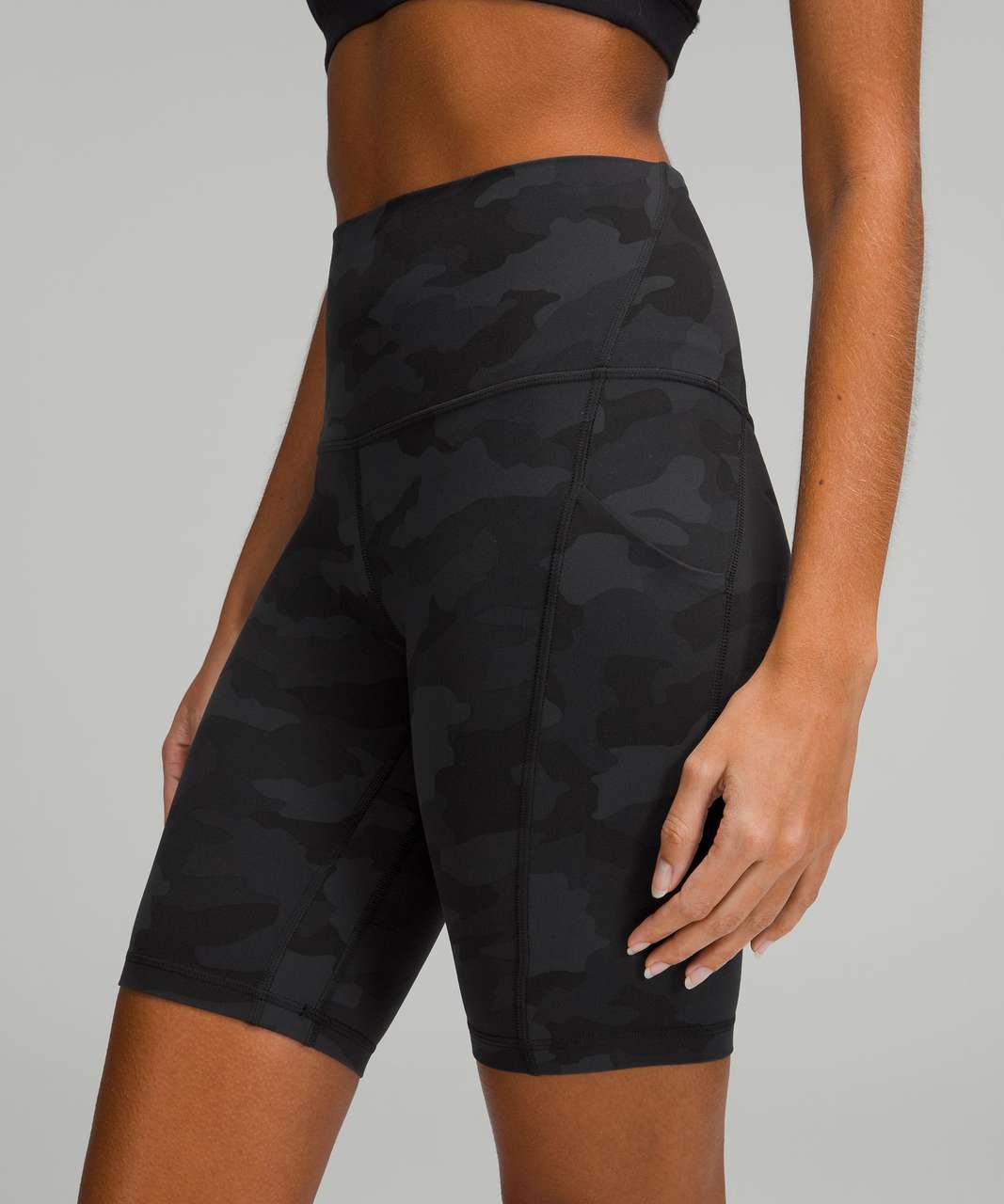 Lululemon Align High-Rise Short with Pockets 8 - Heritage 365 Camo Deep  Coal Multi - lulu fanatics