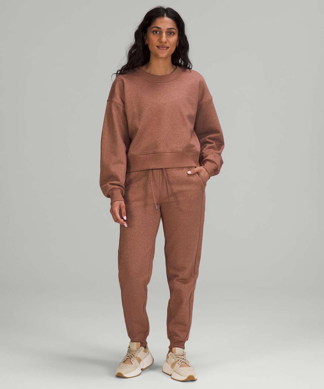 Lululemon Scuba High-Rise Jogger *Sparkle - Smoky Topaz