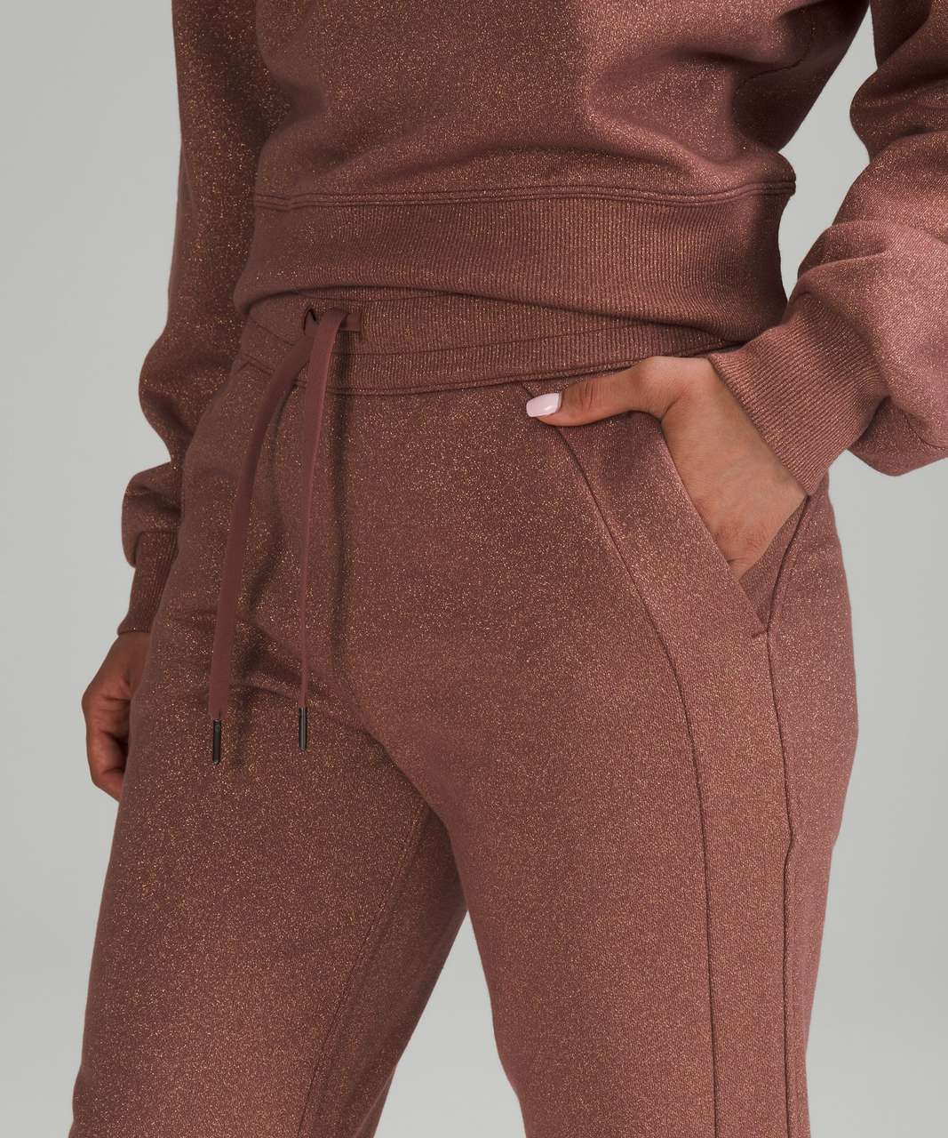 Lululemon Scuba High-Rise Jogger *Sparkle - Smoky Topaz