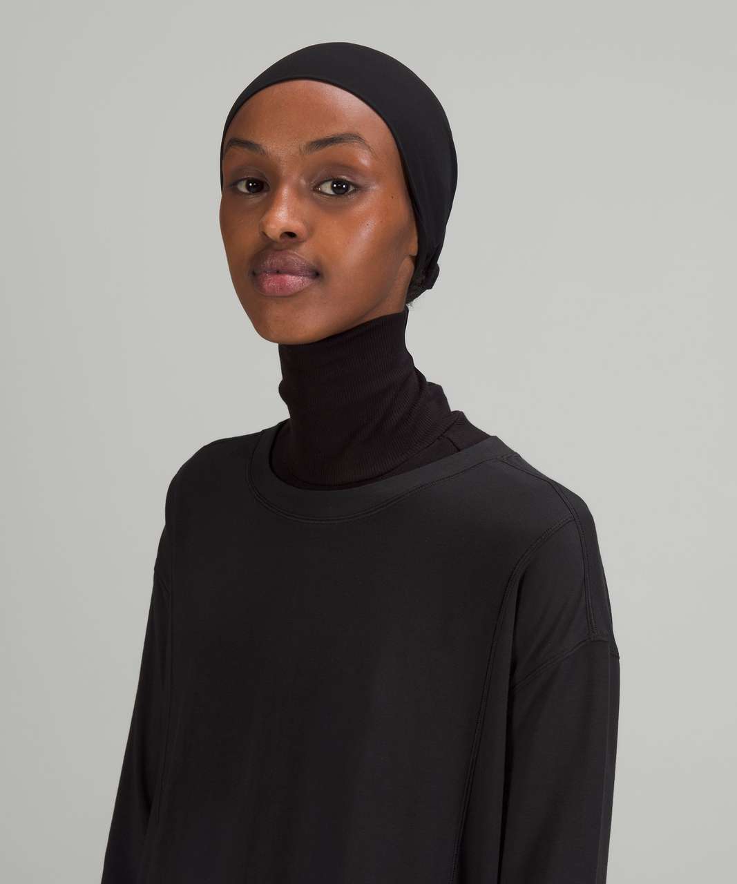 Lululemon Modal Pleated Back Long Sleeve Shirt - Black - lulu fanatics