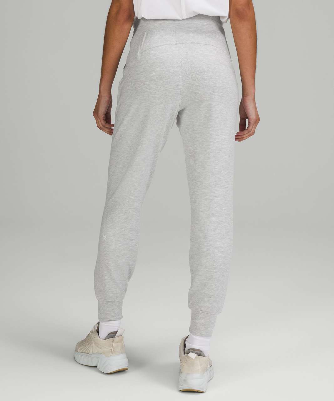 Ready to fleece joggers in graphite grey, size 8. I'm so glad I