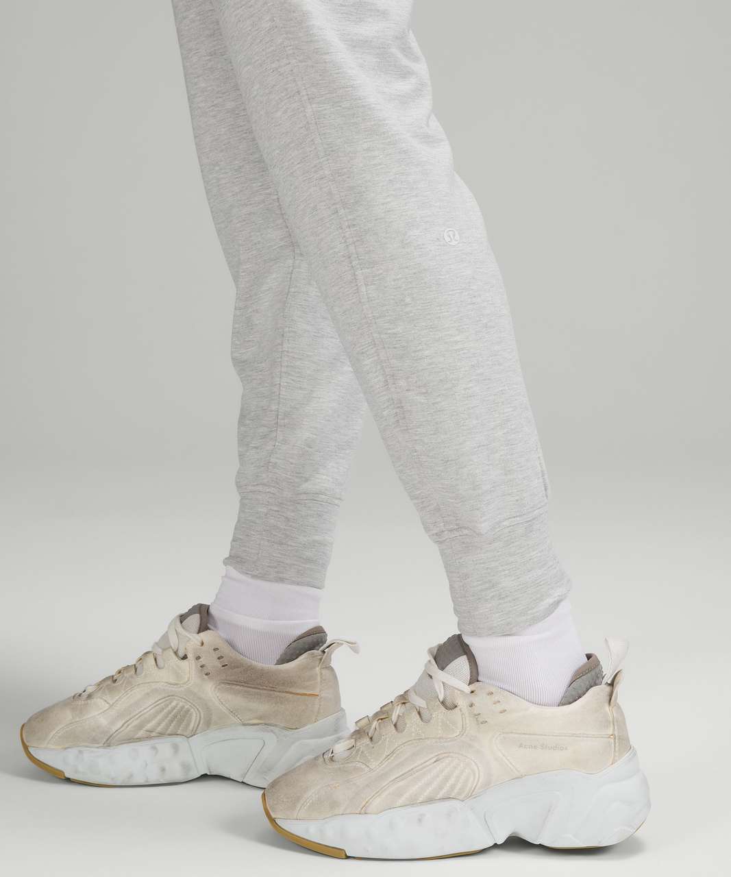 Lululemon Ready to Fleece High-Rise Jogger - Heathered Core Ultra Light  Grey - lulu fanatics