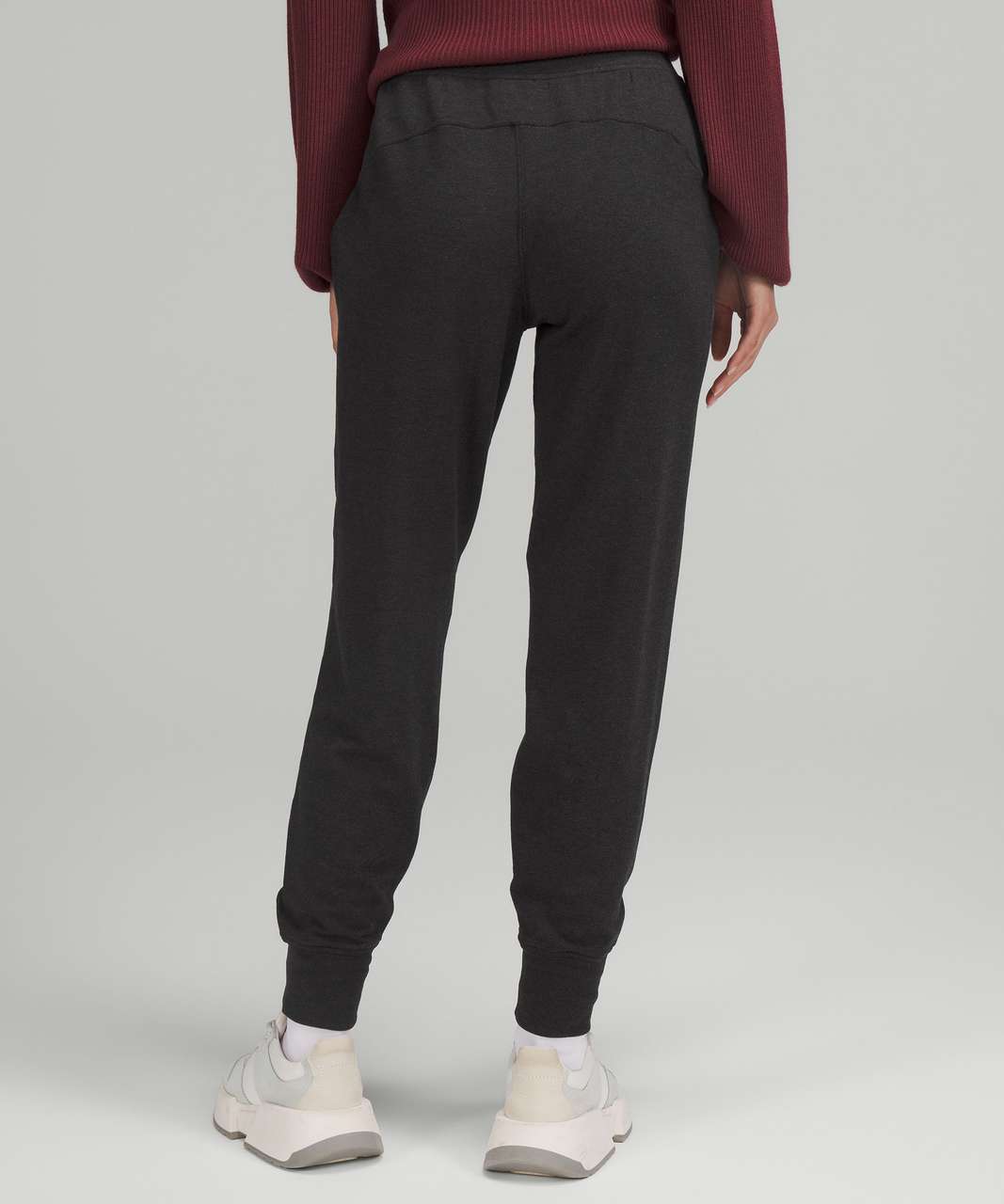 NWT Lululemon Ready to Rulu *Fleece Jogger Heathered Black THE SOFTEST  THING!!