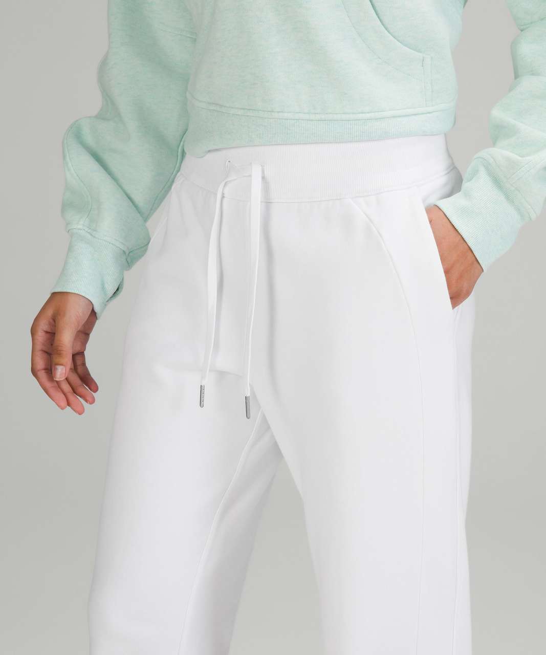 Scuba High-Rise French Terry Cropped Jogger