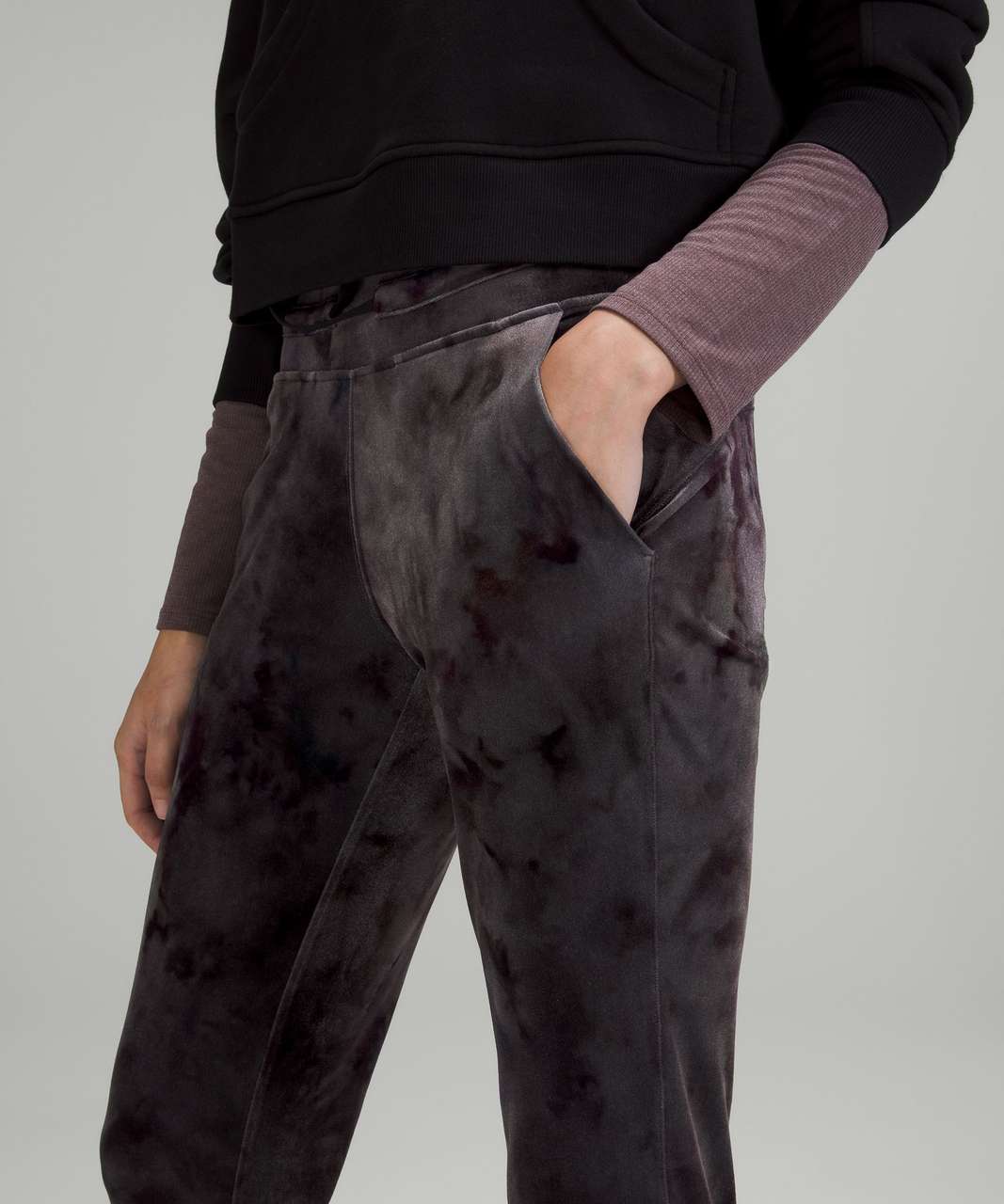 Lululemon Ready to Crush High-Rise Jogger Crop - Interstellar Dark Grey Multi