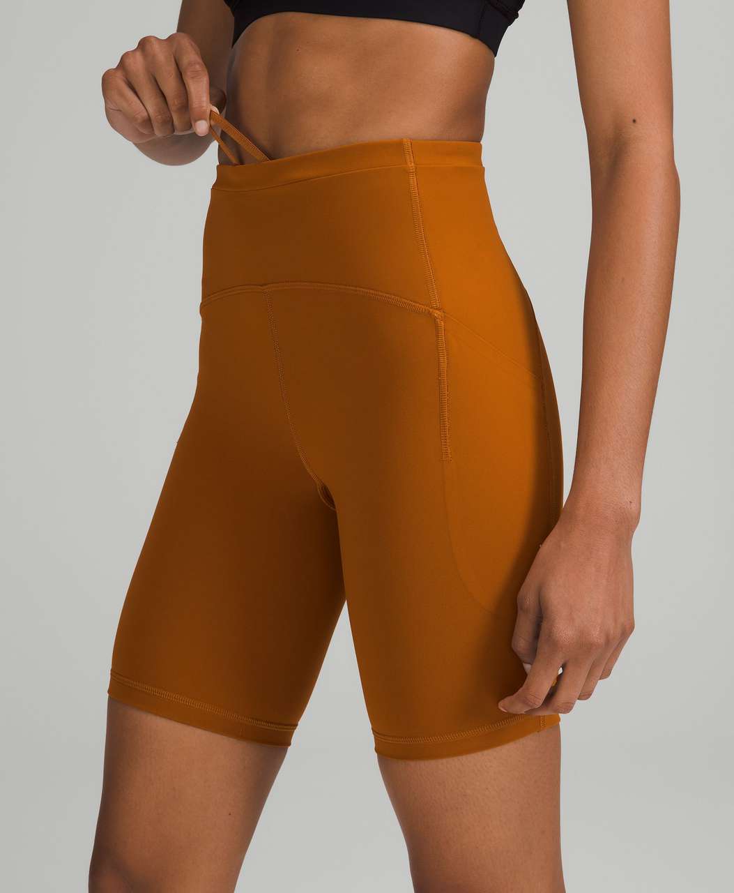 Lululemon Swift Speed High-Rise Short 8" - Butternut Brown