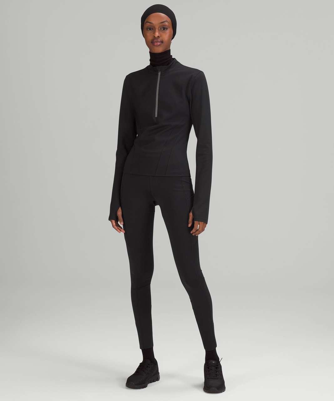 Lululemon Luxtreme Running Half-Zip - Black