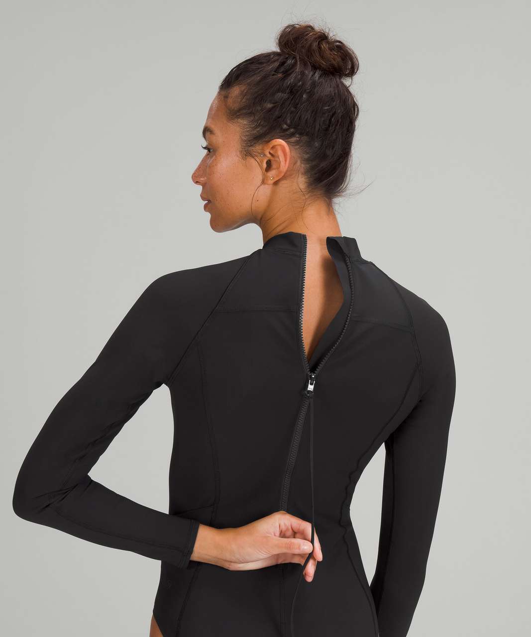 LULULEMON Zip-Back Paddle Suit Medium Bum Coverage Size 12 for Women