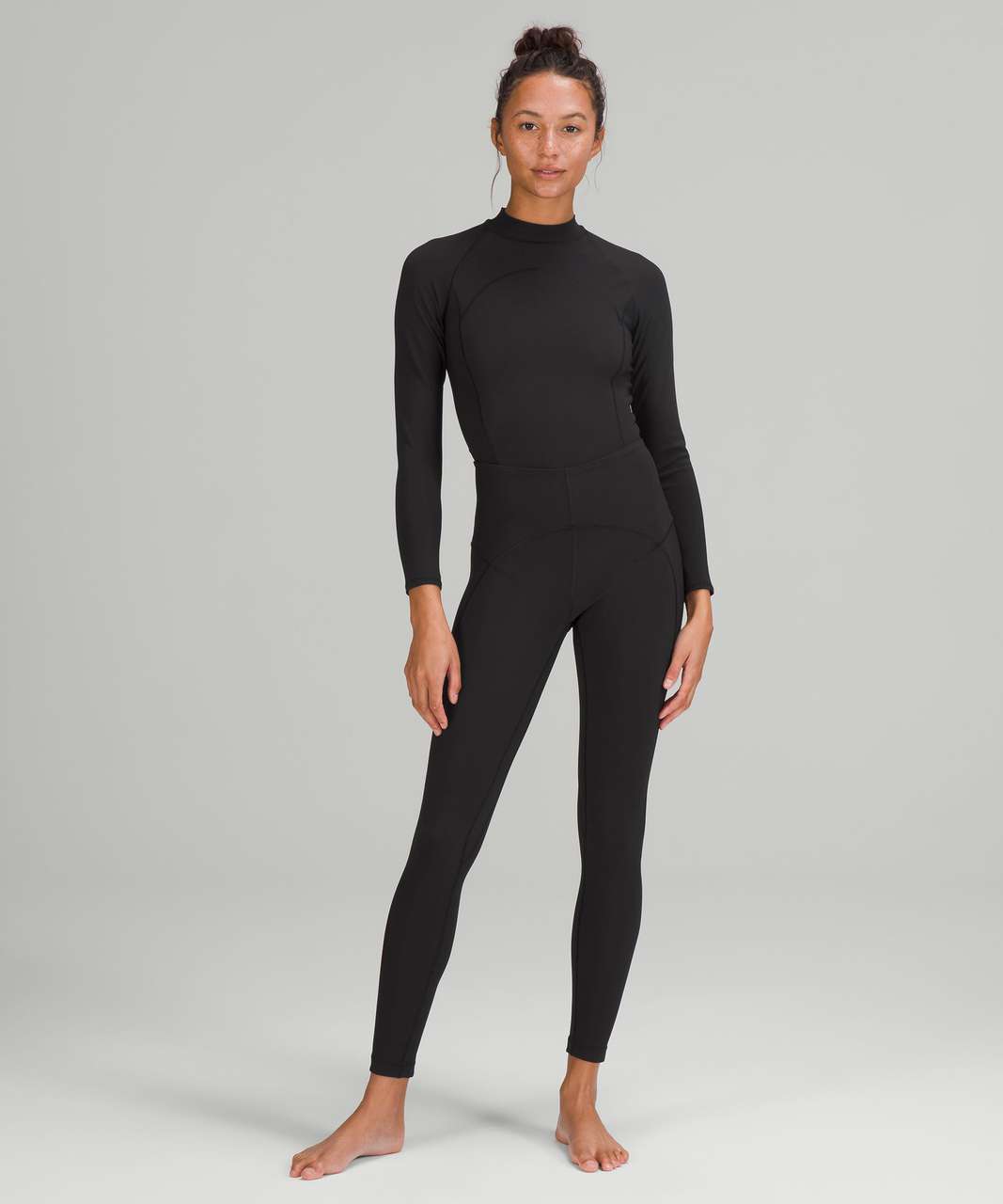 Lululemon Back-Zip High-Rise Paddle Tight 28" - Black