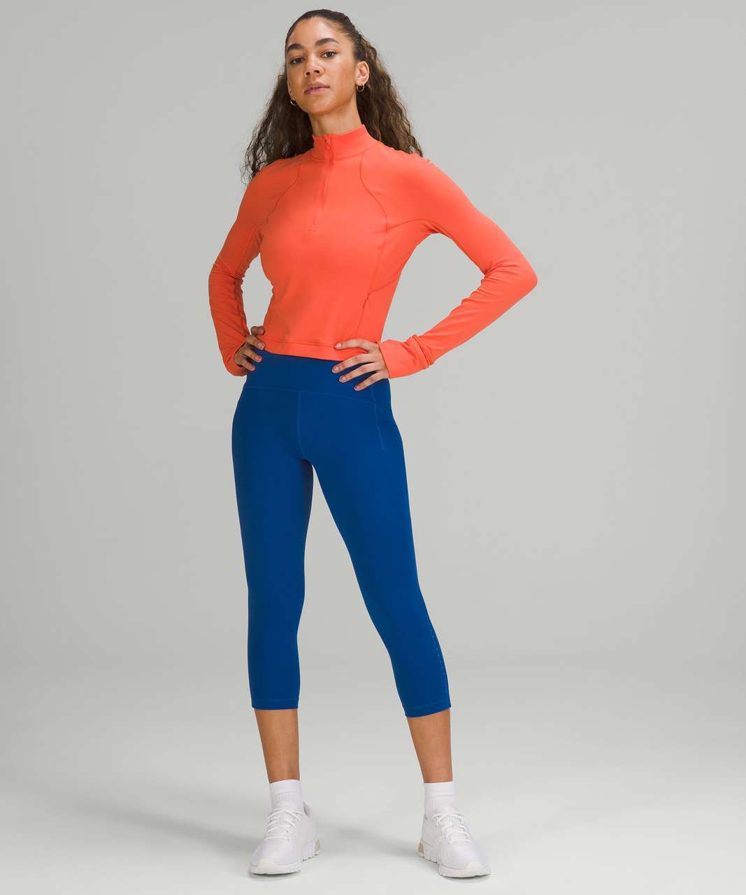 Lululemon Speed Up Crop *21 - Black (First Release) - lulu fanatics