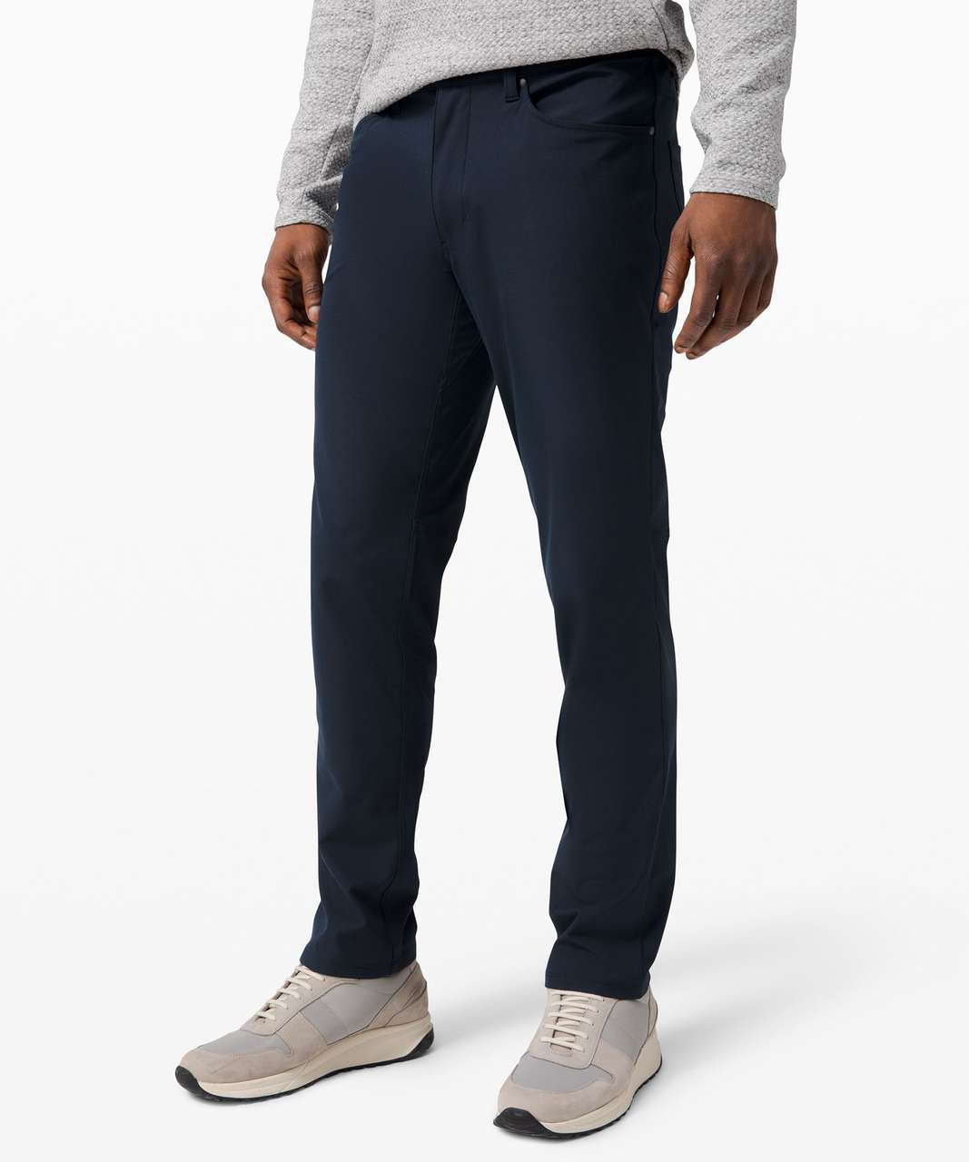 Large Lululemon ABC Men Jogger Pants True Navy New with Tags LM5AMZS Retail  $128