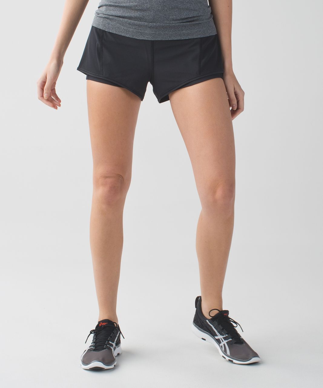 Lululemon Meshed Up Short - Black