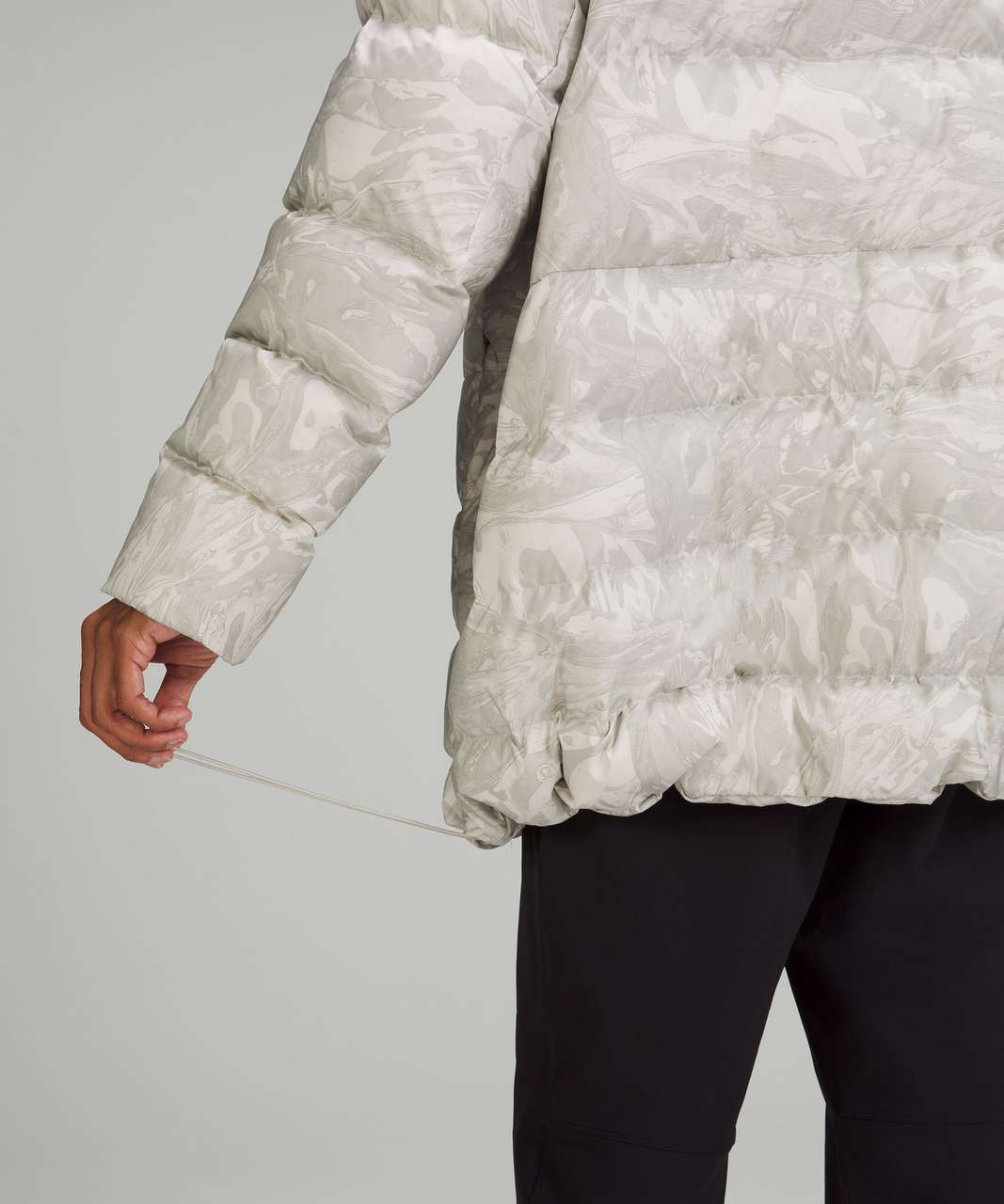 Lululemon Down Jacket - Maple Metamorphosis Light Neutral Multi