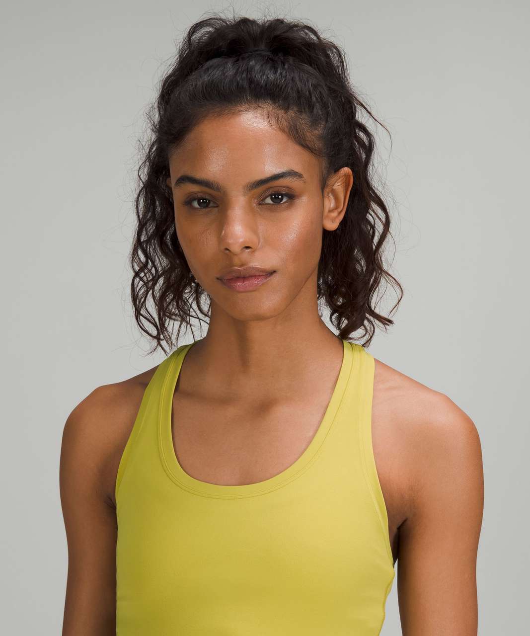 Lululemon Cool Racerback Short Tank Top *Nulu - Yellow Pear - lulu fanatics