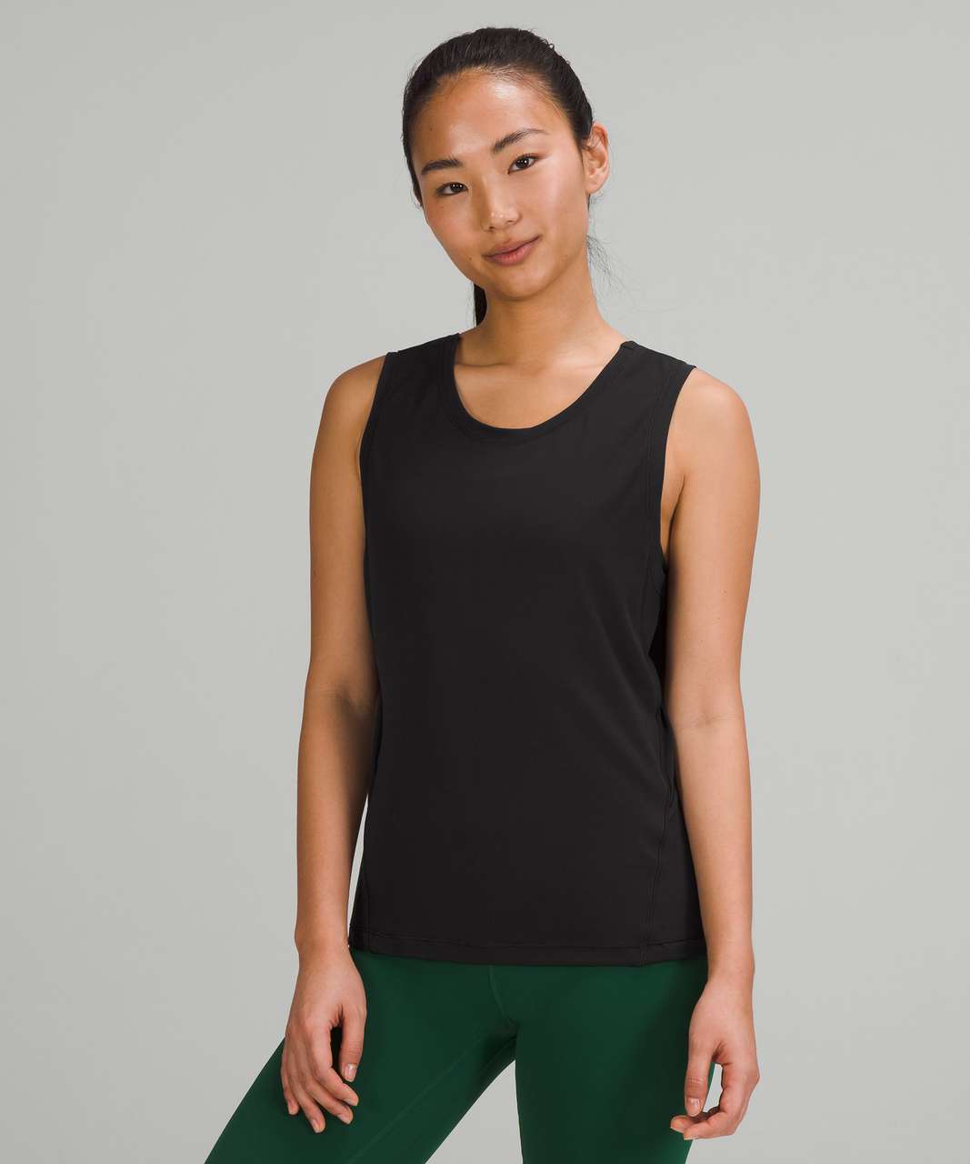 Lululemon Black Nulu Cross-Back Yoga Bodysuit - ShopStyle Tops