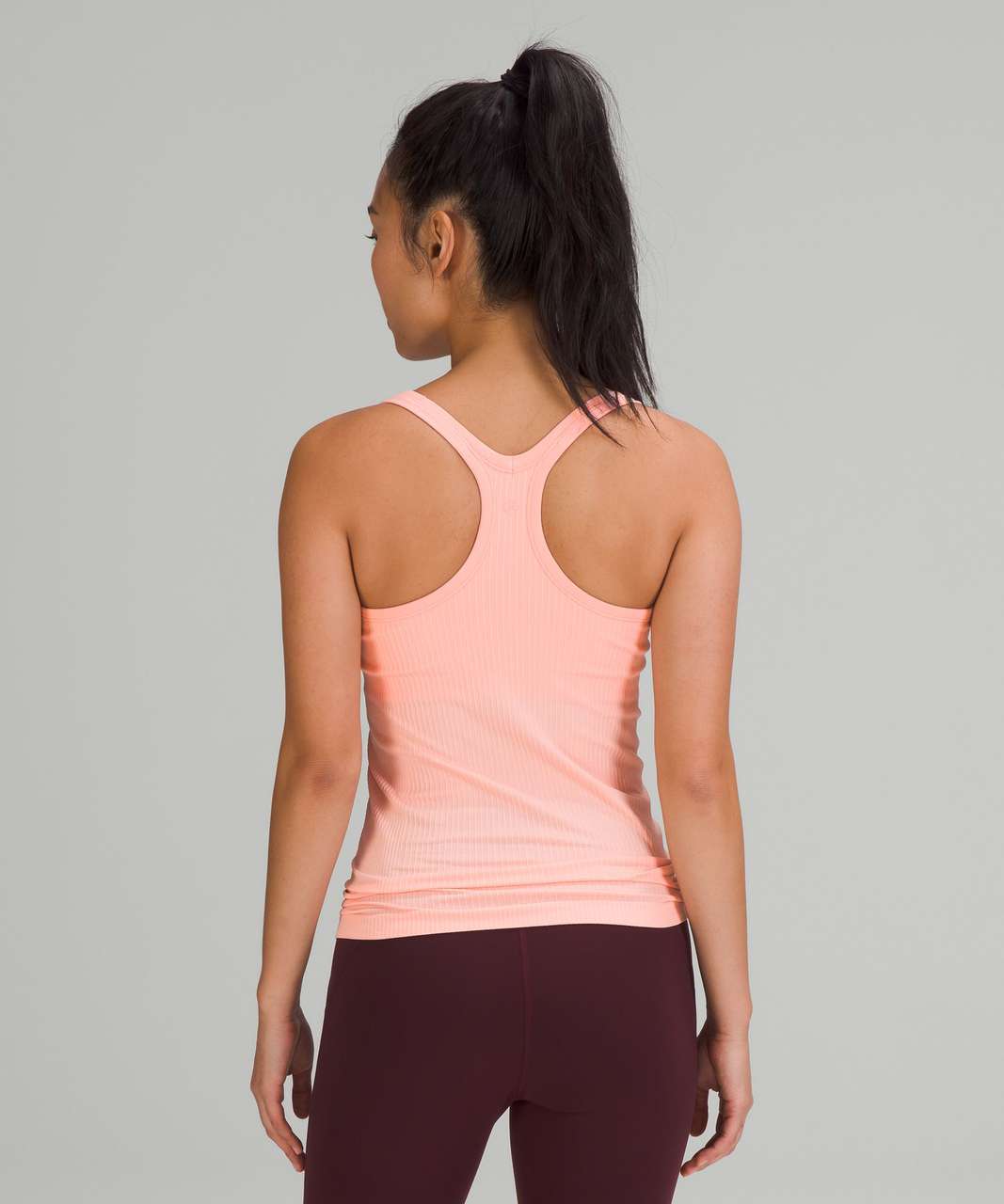 Lululemon Ebb to Street Tank Top - Dew Pink