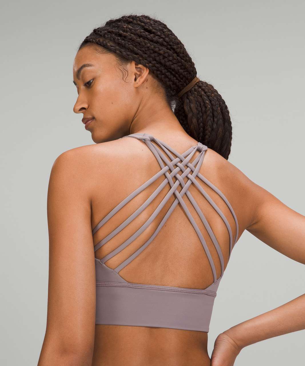 Lululemon Free to Be High-Neck Longline Bra - Wild *Light Support