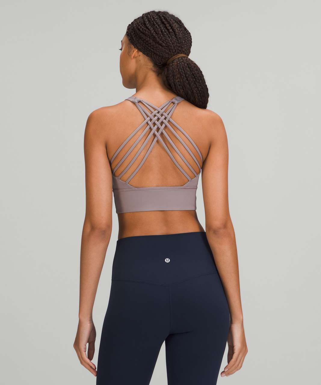 Lululemon Free to Be High-Neck Longline Bra - Wild *Light Support