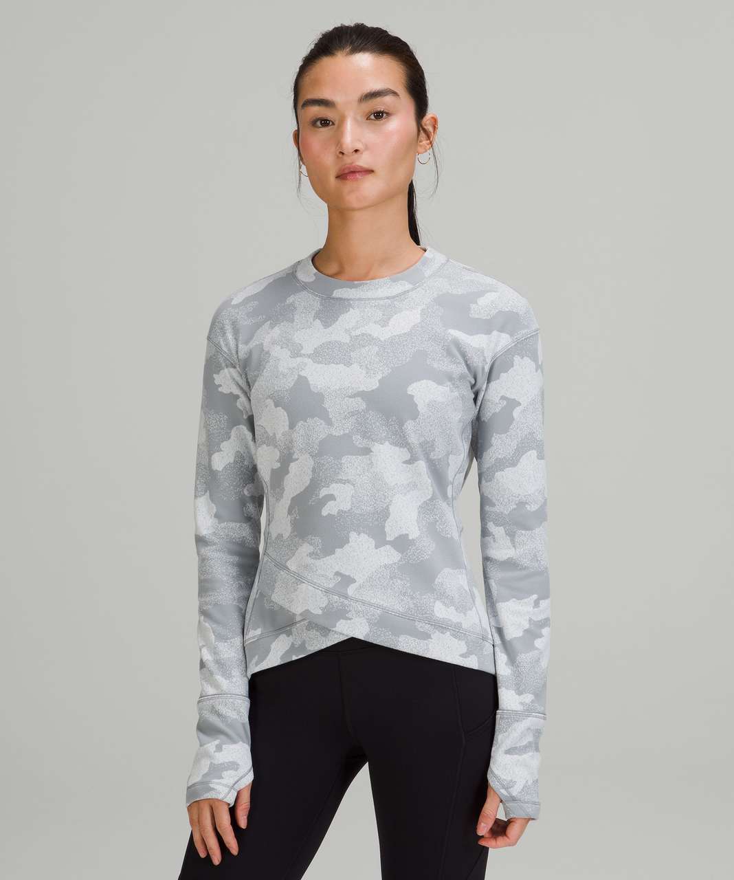 Lululemon Its Rulu Run Long-Sleeve Shirt - Rhino Grey - lulu fanatics