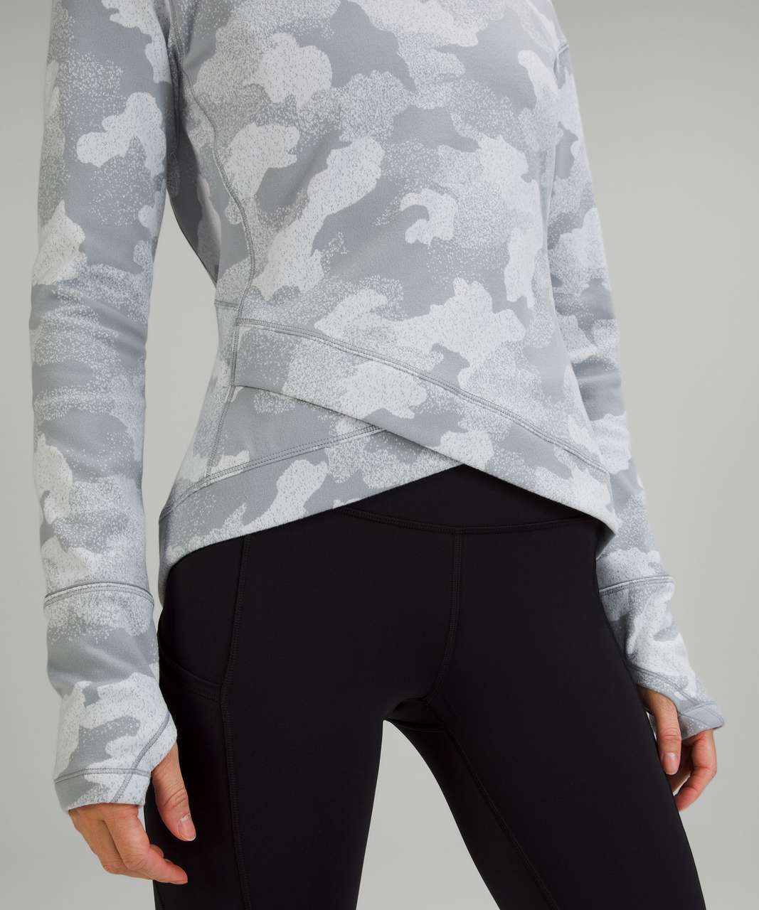 lululemon liquidize camo fleece jacquard ancient｜TikTok Search