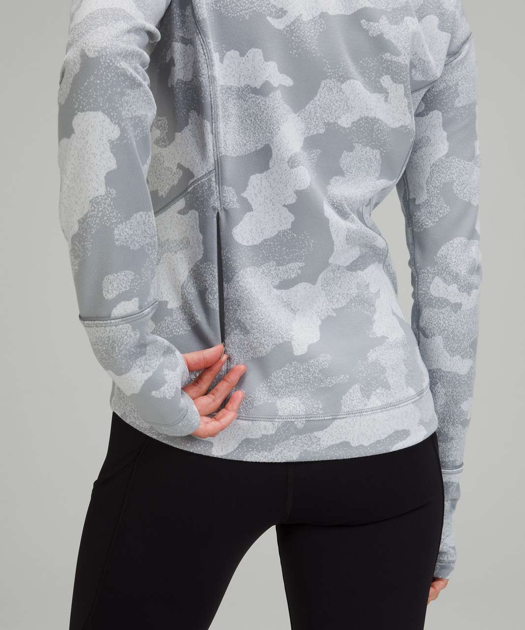 lululemon liquidize camo fleece jacquard ancient｜TikTok Search